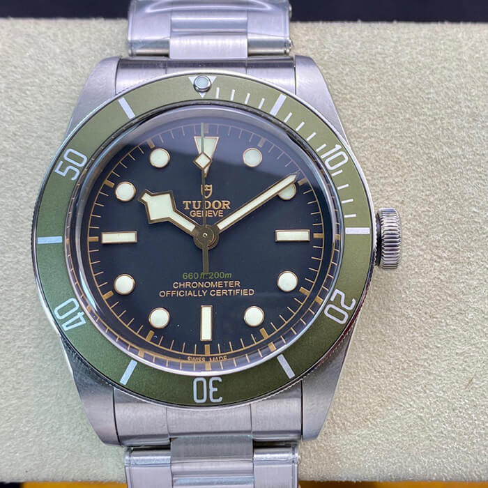Tudor Heritage Black Bay Green Harrods Special Edition 79230G ZF Factory Black Dial Replica Watch - UK Replica Tudor Heritage Black Bay Green Harrods Special Edition 79230G ZF Factory Black Dial Replica Watch - UK Replica