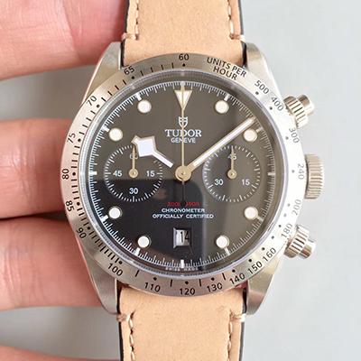 20180526141151917021 Tudor Heritage Black Bay Chrono 2018 79350-0002 ZF Factory Black Dial Replica Watch - UK Replica