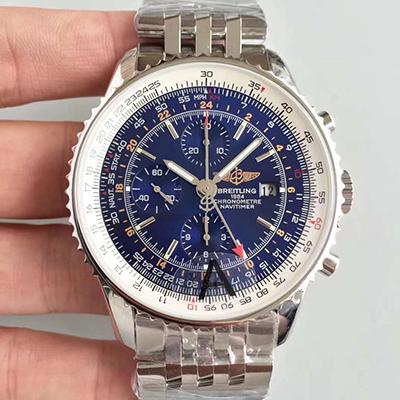 20180706153617600843 Breitling Navitimer Montbrillant Datora A21330 JF Factory Blue Dial Replica Watch - UK Replica