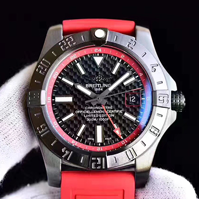 20180802110345230594 Breitling Avenger II GMT A3239011/BC35/433X/A20BA.1 GF Factory Black Dial Replica Watch - UK Replica