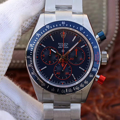 20180804142509687787 Rolex Daytona Cosmograph BP Factory Blue Dial Replica Watch - UK Replica