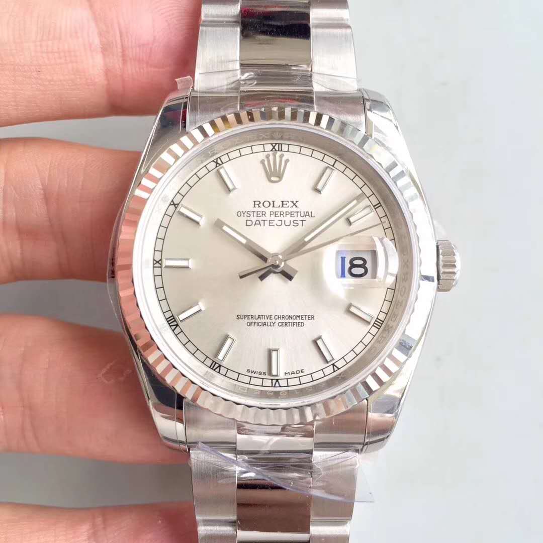 20180810174822317261 Rolex Datejust II 126334 36MM White Dial AR Factory Replica Watch - UK Replica