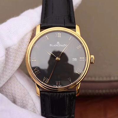 20180814105344497318 Blancpain Villeret Ultraplate 6651-1127-55B ZF Factory Black Dial Replica Watch - UK Replica