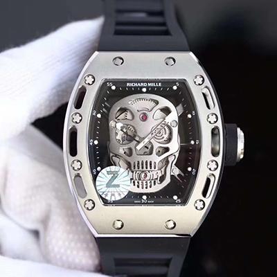 20180822112035180079 Richard Mille RM052 Z Factory Titanium Black Dial Replica Watch - UK Replica