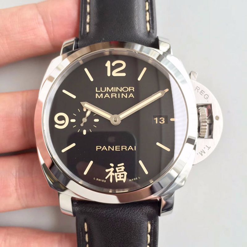 20181018145201020681 Panerai Luminor Marina 1950 3 Days PAM498 FU VS Factory V2 Black Dial Replica Watch - UK Replica