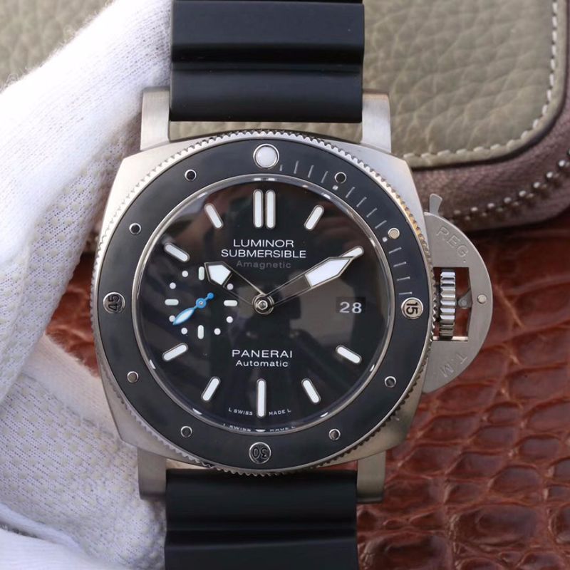 20181018153455023955 Panerai Luminor Submersible 1950 Amagnetic 3 Days PAM1389 VS Factory Black Dial Replica Watch - UK Replica