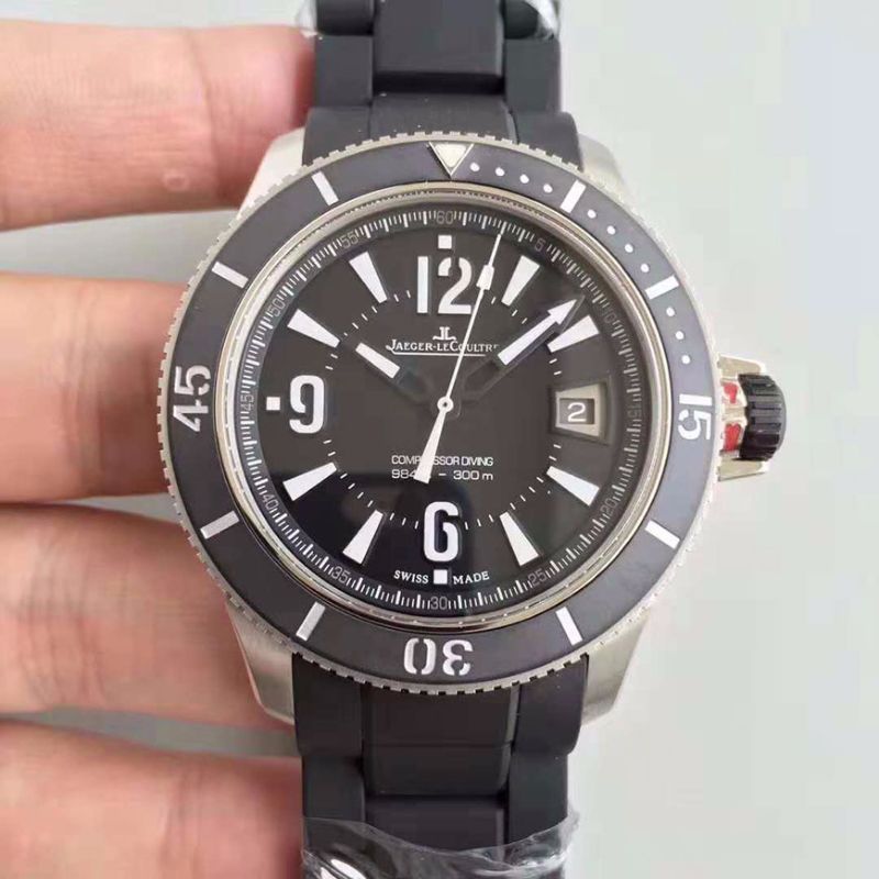 20181027172454837042 Jaeger-LeCoultre Master Compressor Navy Seals Q2018670 Limited Edition Noob Factory Superlumed Dial Replica Watch - UK Replica
