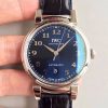 20181030152135460215 IWC Da Vinci Automatic IW356605 MKS Factory Blue Dial Replica Watch - UK Replica
