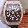 20181113095618260774 Franck Muller Vanguard 18K Rose Gold V45.SC.DT.D.NBR.CD.5N.NR Black Dial Replica Watch - UK Replica