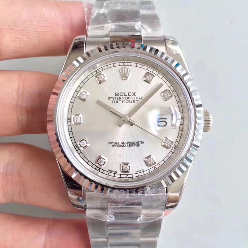 20181201134128853723 Rolex Datejust II 116334-0009 41MM EW Factory Silver Dial Replica Watch - UK Replica