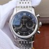 20181205115503620818 Omega De Ville Chronograph 42MM 431.10.42.51.01.001 OM Factory Black Dial Replica Watch - UK Replica