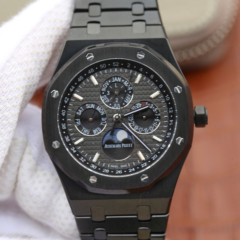 20181206103832470426 Audemars Piguet Royal Oak 26579CE.OO.1225CE.01 JF Factory Grey Dial Replica Watch - UK Replica