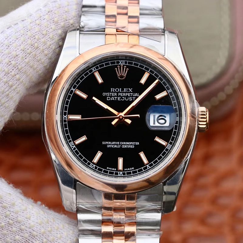 20190114093859390466 Rolex Datejust 36MM 126201 AR Factory Black Dial Replica Watch - UK Replica