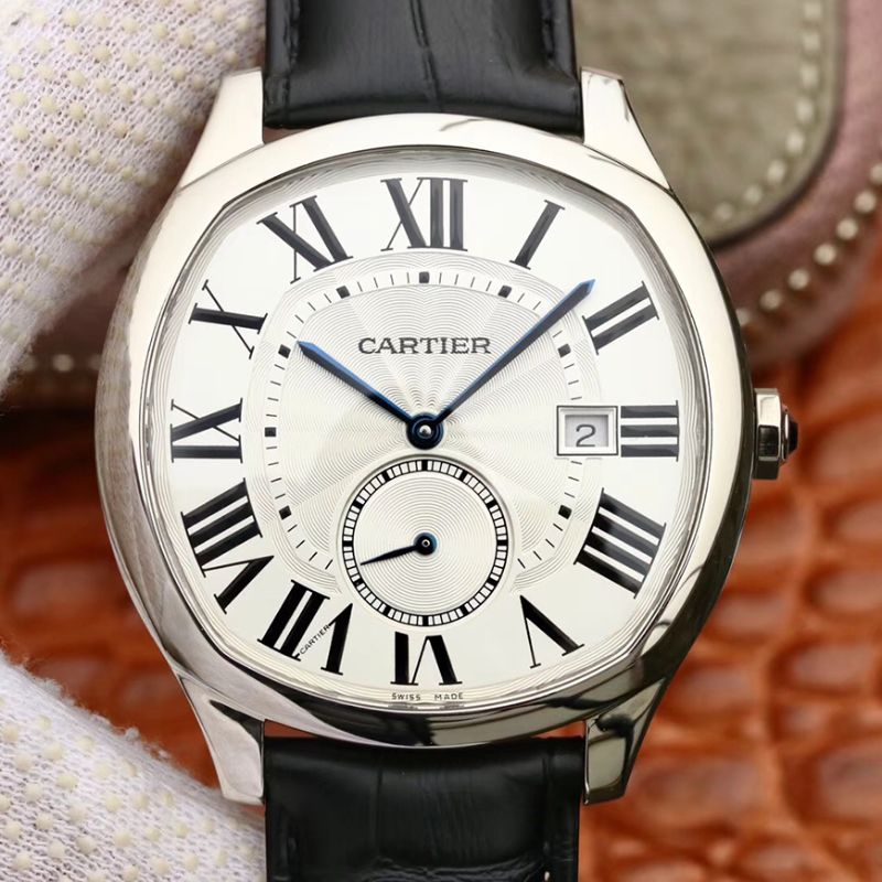 20190122142812043833 Drive De Cartier WSNM0004 GS Factory White Dial Replica Watch - UK Replica