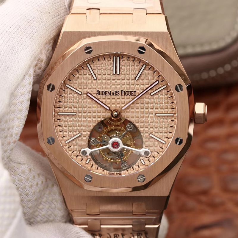 Audemars Piguet Royal Oak Tourbillon 26515OR.OO.1220OR.01 R8 Factory 18K Rosegold Dial Replica Watch Audemars Piguet Royal Oak Tourbillon 26515OR.OO.1220OR.01 R8 Factory 18K Rosegold Dial Replica Watch