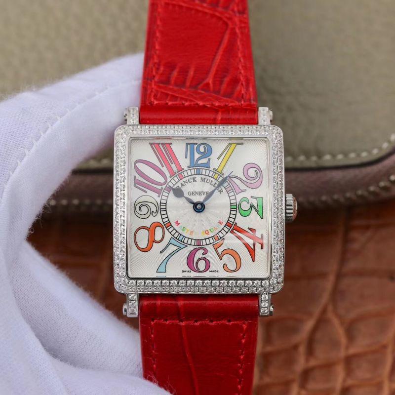 20190330152552143436 Franck Muller Master Square Ladies 6002 M QZ R GF Factory White Dial Replica Watch - UK Replica
