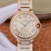 20190330170900123031 Ballon Bleu De Cartier W69006Z2 42mm TW Factory Rose Gold Diamonds Dial Replica Watch - UK Replica