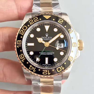 20180518113529860563 Rolex GMT-Master II 116713LN Noob Factory V9 Rose Gold Bezel Replica Watch - UK Replica