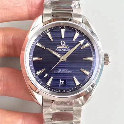 20180518114246763232 Omega Seamaster Aqua Terra 150M Co-Axial Master 220.10.41.21.03.001 VS Factory Deep Blue Dial Replica Watch - UK Replica