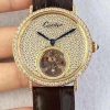 20180518115028793894 Cartier Rotonde Tourbillon Diamonds Dial Replica Watch - UK Replica