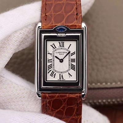 20180519092518727597 Cartier Tank Solo Ladies W5200025 White Dial Replica Watch - UK Replica