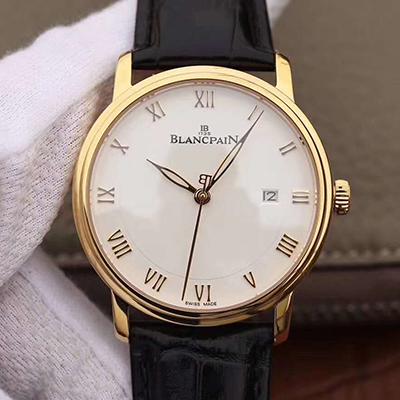 20180519094811480153 Blancpain Villeret Ultraplate 6651-3642-55 ZF Factory White Dial Replica Watch - UK Replica