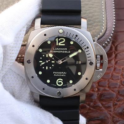 20180522162151363797 Panerai Luminor Submersible 1950 Amagnetic 3 Days Titanium PAM389 VS Factory V2 Black Dial Replica Watch - UK Replica