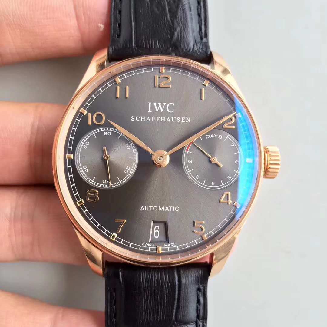 20180524154308910716 IWC Portugieser IW500702 ZF Factory Gray Ardoise Dial Replica Watch - UK Replica