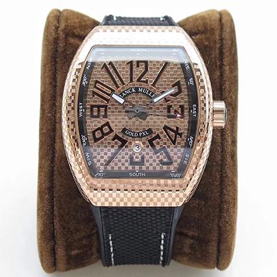 20180525121014637577 Franck Muller Vanguard V45 Rose Gold Dial Replica Watch - UK Replica
