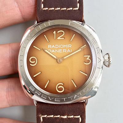 20180525145258280366 Panerai Radiomir 3 Days Acciaio Brevettato PAM687 ZF Factory Brown Dial Replica Watch - UK Replica