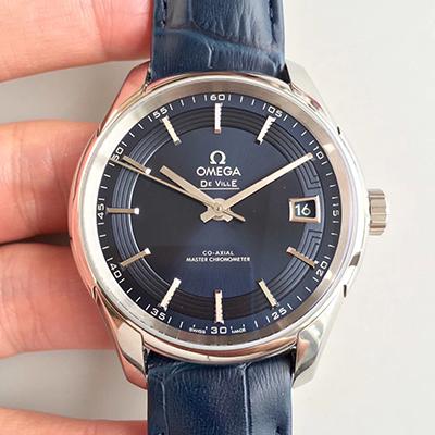 20180525150219077834 Omega De Ville Hour Vision Co-Axial 41MM 431.33.41.21.03.001 3S Factory Blue Dial Replica Watch - UK Replica