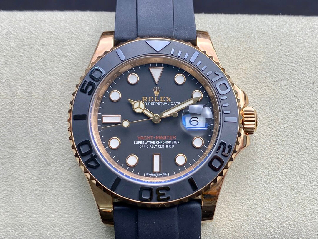Rolex Yacht-Master 40MM 116655 Noob Factory Black Dial Replica Watch - UK Replica Rolex Yacht-Master 40MM 116655 Noob Factory Black Dial Replica Watch - UK Replica