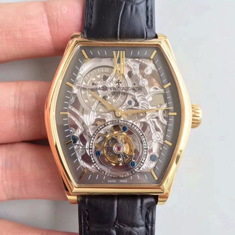20181222160836207937 Vacheron Constantin Malte Tourbillon Rose Gold Skeleton Dial Replica Watch - UK Replica