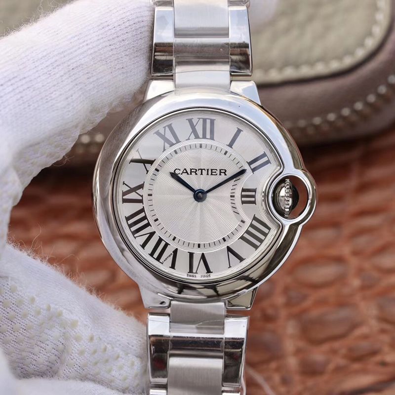 20190403145542023685 Ballon Bleu De Cartier W6920084 V6 Factory Silver Dial Replica Watch - UK Replica