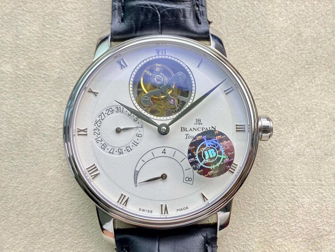 JB Factory Blancpain Villeret Tourbillon 8 Jours 6025-1542-55b Replica Watch JB Factory Blancpain Villeret Tourbillon 8 Jours 6025-1542-55b Replica Watch
