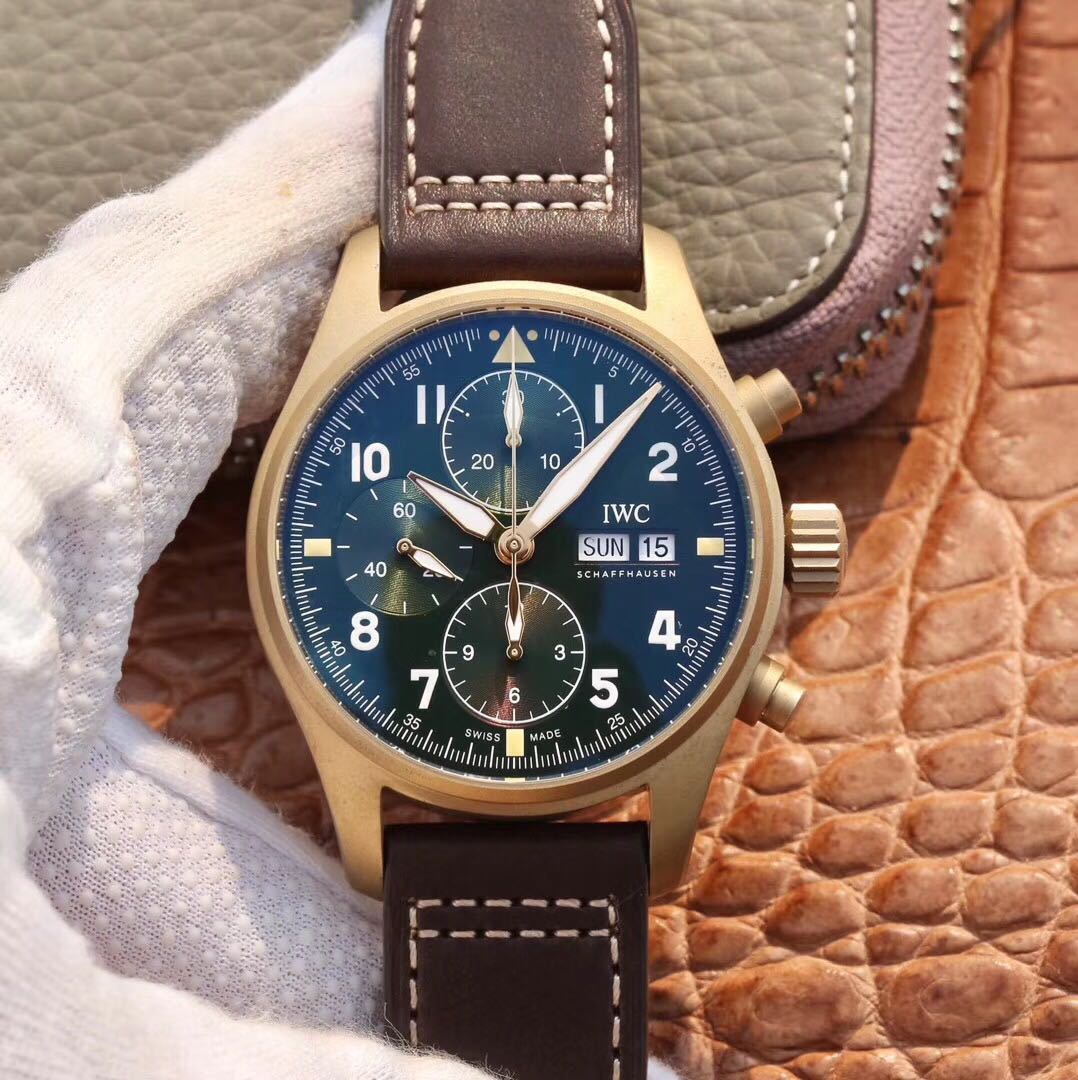 20191210130720 ZF Factory IWC Pilot’s Watch Chronograph Spitfire IW387902 Replica Watch
