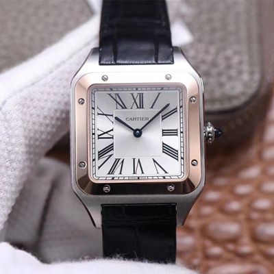 Cartier Santos-dumont W2SA0017 F1 Factory Silver Dial Replica Watch Cartier Santos-dumont W2SA0017 F1 Factory Silver Dial Replica Watch