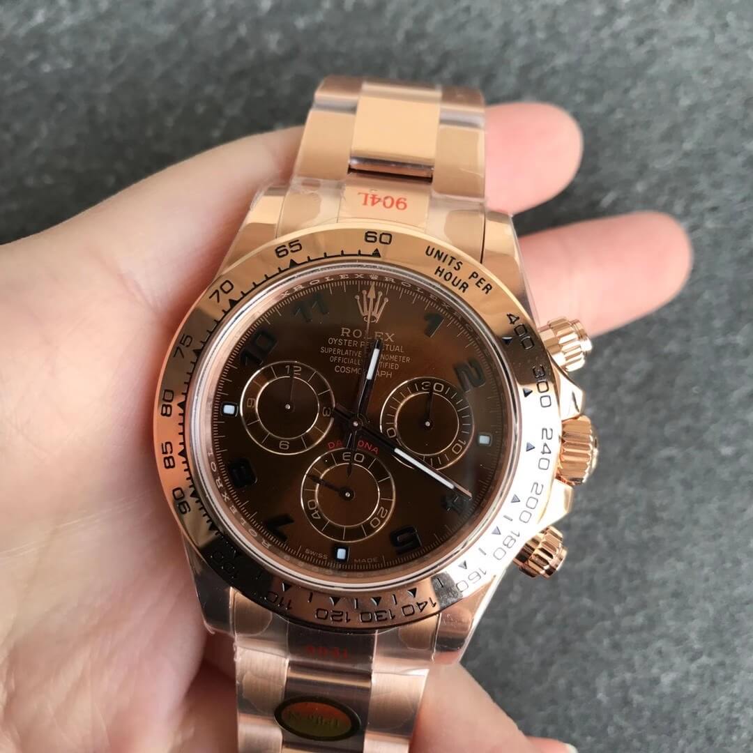 Rolex Daytona m116505-0011 Noob Factory Brown Dial Replica Watch Rolex Daytona m116505-0011 Noob Factory Brown Dial Replica Watch
