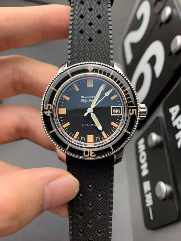 Blancpain Fifty Fathoms Barakuda 5008B 1130 B52A ZF Factory Black Dial Replica Watch Blancpain Fifty Fathoms Barakuda 5008B 1130 B52A ZF Factory Black Dial Replica Watch