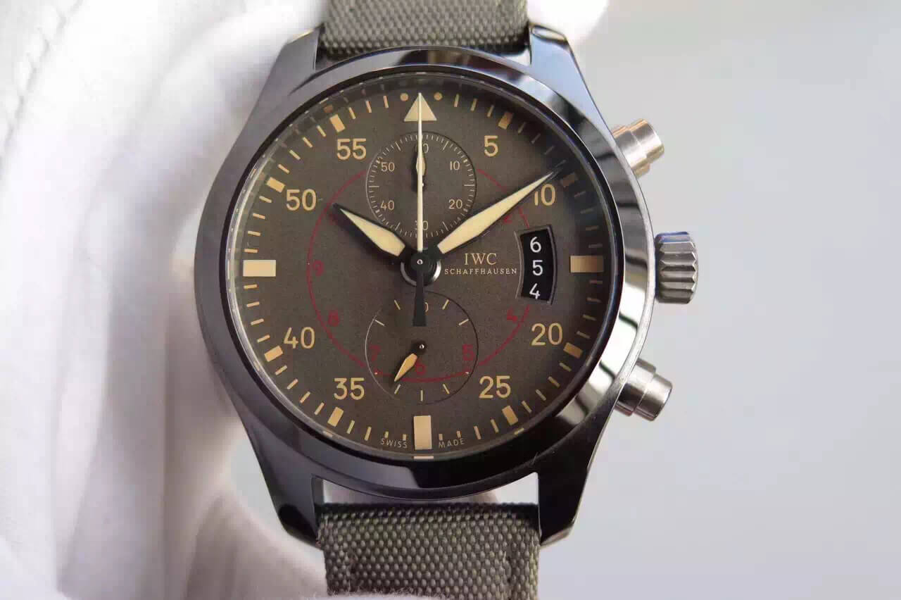 IWC Pilot IW388002 V6 Factory Charcoal Gray Dial Replica Watch IWC Pilot IW388002 V6 Factory Charcoal Gray Dial Replica Watch