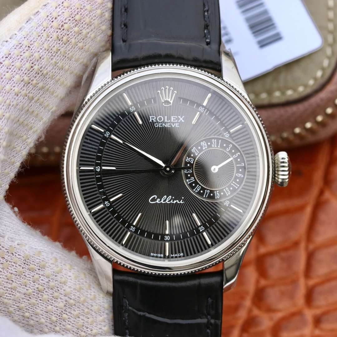 Rolex Celini Date 50519 MKS Factory Black Dial Replica Watch Rolex Celini Date 50519 MKS Factory Black Dial Replica Watch