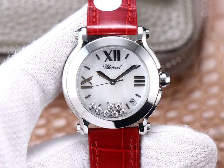 Chopard Happy Sport 278492-9001 YF Factory White Dial Replica Watch Chopard Happy Sport 278492-9001 YF Factory White Dial Replica Watch