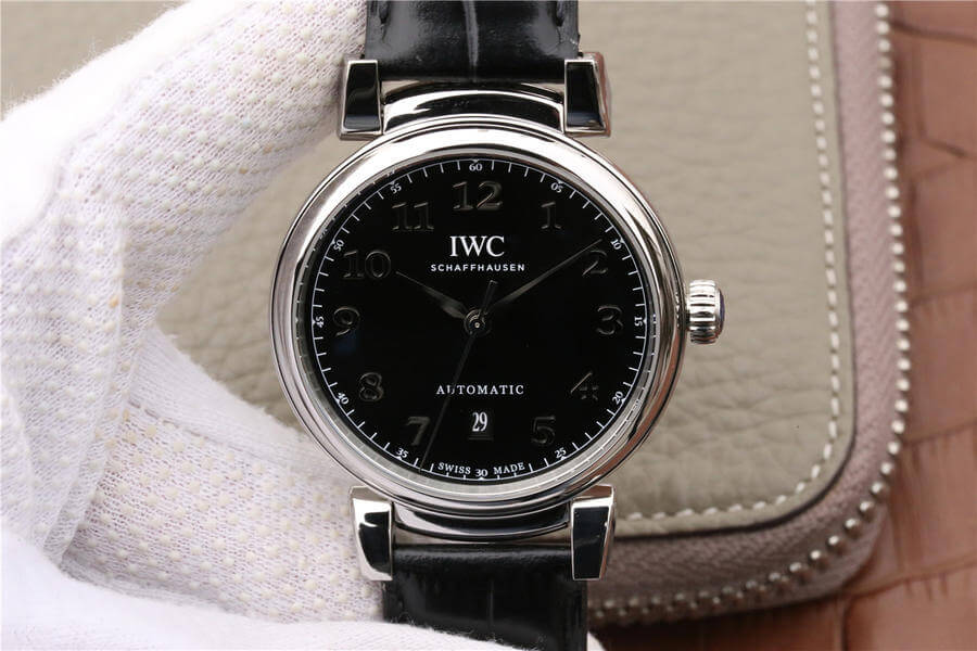 IWC Da Vinci IW356601 MKS Factory Black Dial Replica Watch IWC Da Vinci IW356601 MKS Factory Black Dial Replica Watch