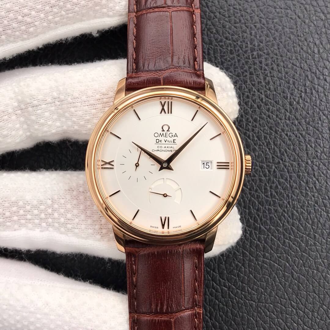 Omega De Ville 424.53.40.21.02.001 ZF Factory Red Gold Replica Watch Omega De Ville 424.53.40.21.02.001 ZF Factory Red Gold Replica Watch