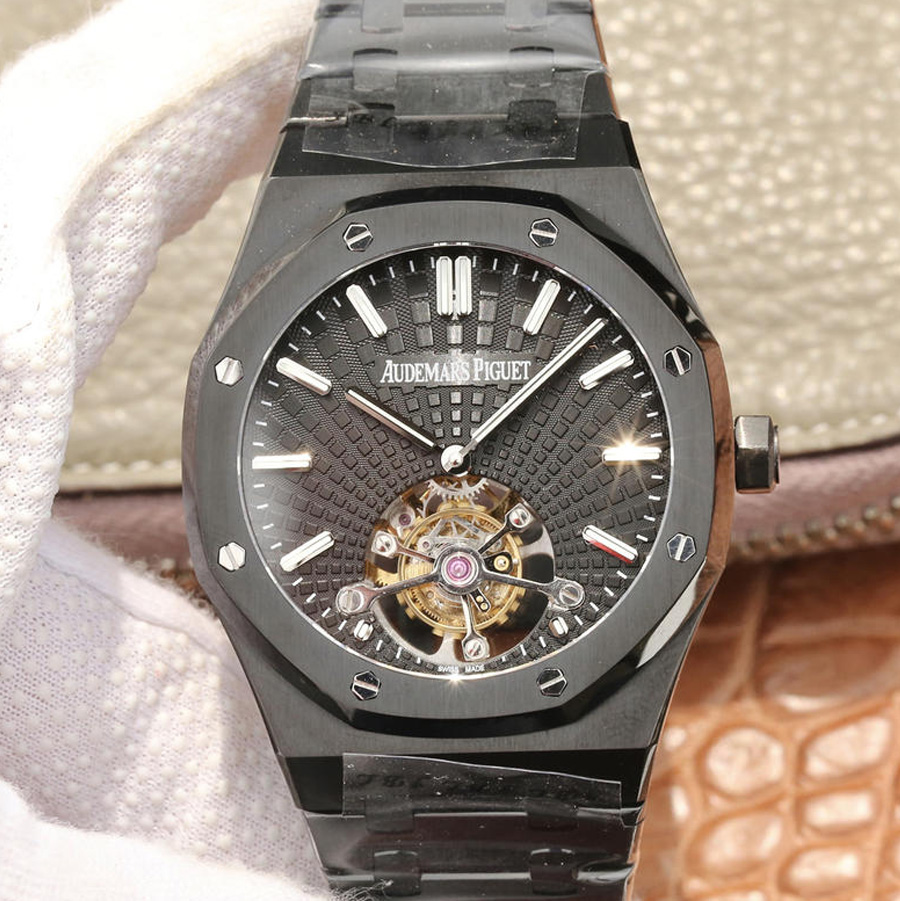 Audemars Piguet Royal Oak Tourbillon Extra Thin 26522CE.OO.1225CE.01 R8 Factory Black Dial Replica Watch Audemars Piguet Royal Oak Tourbillon Extra Thin 26522CE.OO.1225CE.01 R8 Factory Black Dial Replica Watch