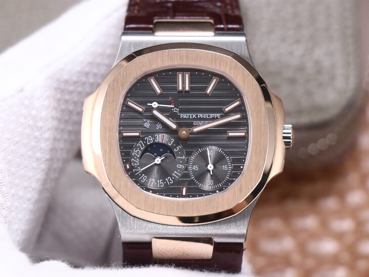 Patek Philippe Nautilus 5712GR-001 PF Factory Dark Gray Dial Replica Watch Patek Philippe Nautilus 5712GR-001 PF Factory Dark Gray Dial Replica Watch