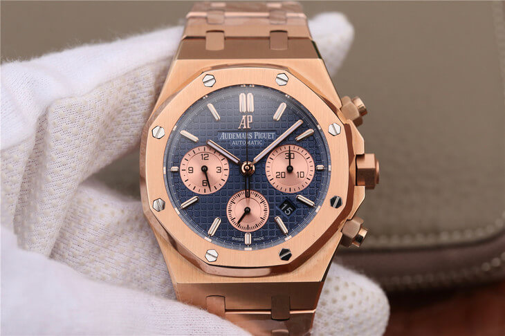 Audemars Piguet Royal Oak Chronograph 26331OR.OO.1220OR.01 OM Factory Blue Dial Replica Watch Audemars Piguet Royal Oak Chronograph 26331OR.OO.1220OR.01 OM Factory Blue Dial Replica Watch