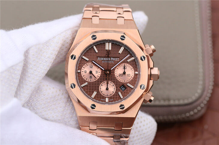Audemars Piguet Royal Oak Chronograph 26331OR.OO.1220OR.02 OM Factory Brown Dial Replica Watch Audemars Piguet Royal Oak Chronograph 26331OR.OO.1220OR.02 OM Factory Brown Dial Replica Watch