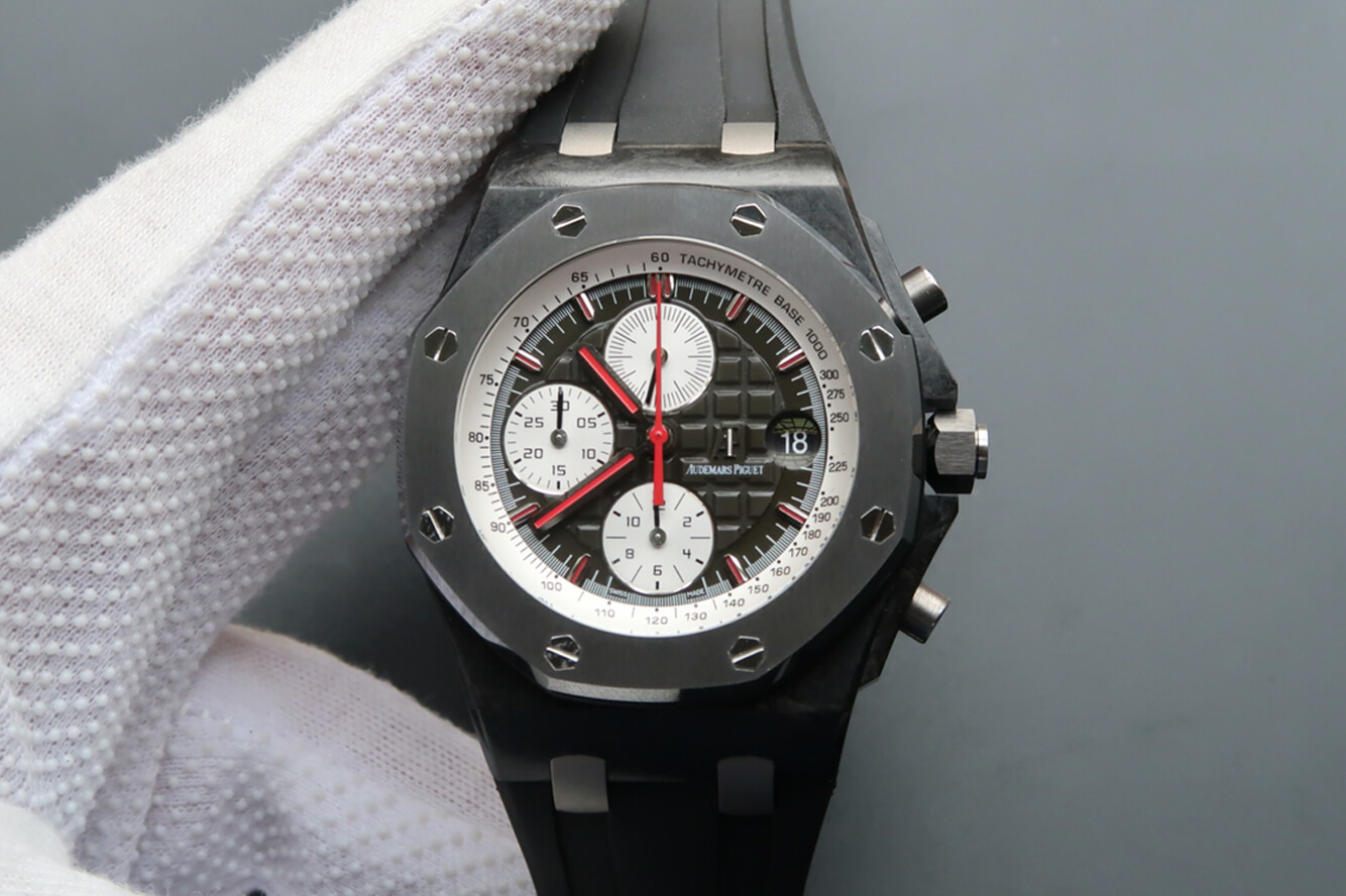 Audemars Piguet Royal Oak Offshore 26202AU.OO.D002CA.01 JF Factory Dark Grey Dial Replica Watch Audemars Piguet Royal Oak Offshore 26202AU.OO.D002CA.01 JF Factory Dark Grey Dial Replica Watch