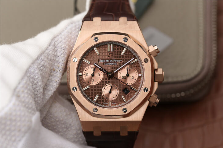 Audemars Piguet Royal Oak Chronograph 26331OR.OO.D821CR.01 OM Factory Brown Dial Replica Watch Audemars Piguet Royal Oak Chronograph 26331OR.OO.D821CR.01 OM Factory Brown Dial Replica Watch